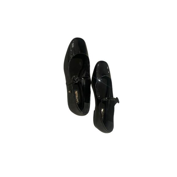 New Larroude Blair black patent Mary Jane Ballet Flat size 7 - Picture 13 of 16